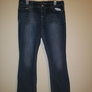 Maurices 13/14 short - dark wash jeans